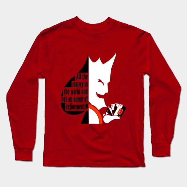 Batman Beyond: Royal Flush gang Long Sleeve T-Shirt by PotinaSeptum